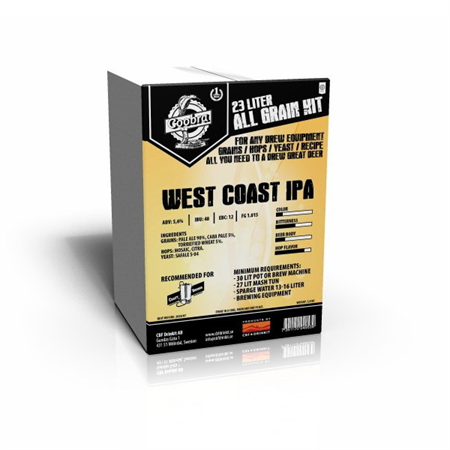 All Grain Kit - West Coast IPA 23 liter