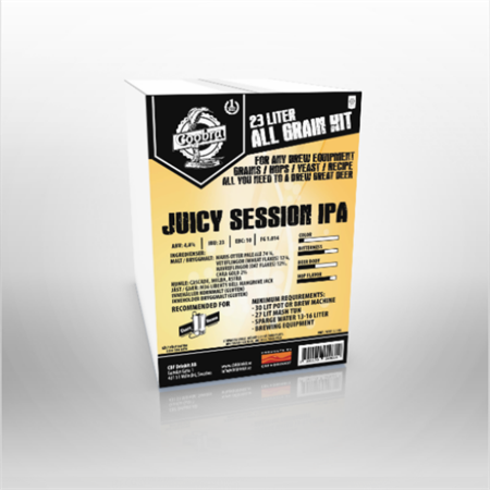 All Grain Kit - Juicy Session IPA 23 liter